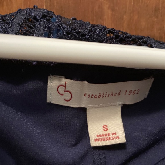 Dress Barn Navy Blue Formal Dress Size Small - Picture 2 of 5